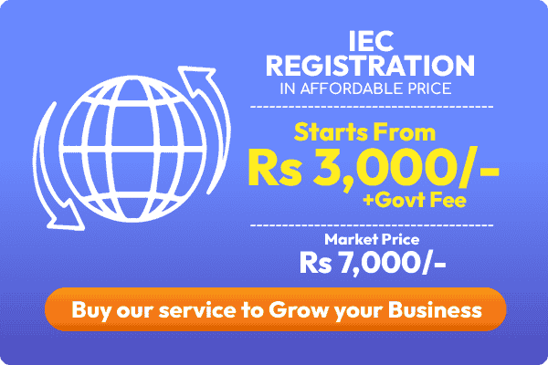 IEC Registration in affordable-price-3000rs